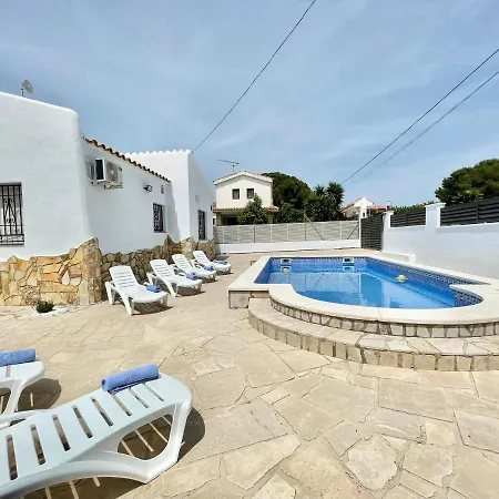 Escaleta Costa Dorada Piscina Salina Y Privada,barbacoa Villa *