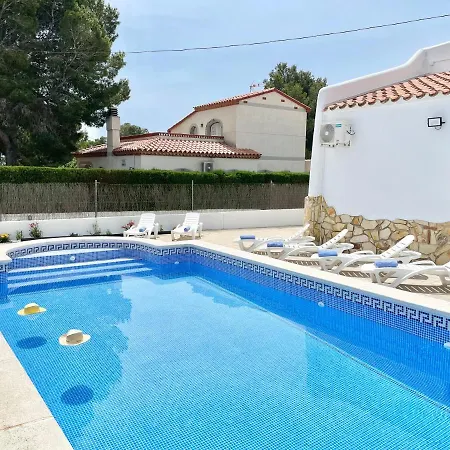 Escaleta Costa Dorada Piscina Salina Y Privada,barbacoa Les Tres Cales